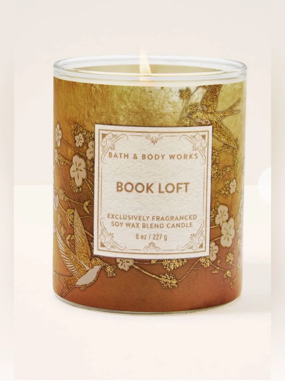 Bath & Body Works Book Loft 1-wick Soy Wax Blend Candle